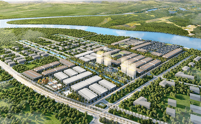 phối cảnh dự án west lakes golf villas
